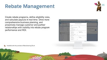 Industries: Manufacturing Cloud: Rebate Management