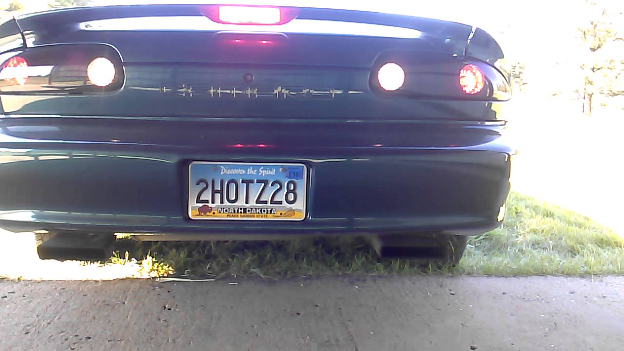 Camaro Z28 Ls1 exhaust Cutouts. And Rev. YouTube