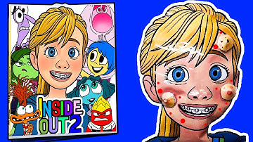 Making INSIDE OUT 2 Game Book（+ Riley Squishy）