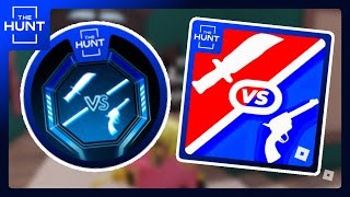 [THE HUNT] How to get THE HUNT X MVSD CHAMPIONS badge in MURDERERS VS SHERIFFS DUELS || Roblox