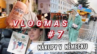 VLOGMAS #7 - NÁKUPY V NĚMECKU + VÁNOČNÍ TRHY