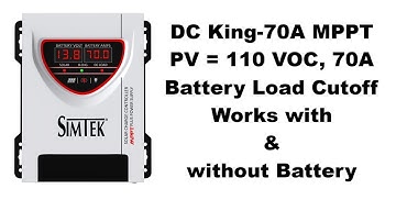 Simtek DC King 70A mppt solar charge controller 2025 complete review (Urdu/Hindi)