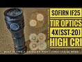 SOFIRN IF25 "THE GAME CHANGER"2300 Lumens Color Shifting Flashlight | 21700 | High CRI SST20 LED
