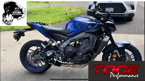 2024 Yamaha MT09 Toce full exhaust testing/tuning: Flashed by Vcyclenut ECU flash results