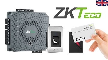 ZKTeco Atlas Access Control | Unboxing and Configuration of Access through Card and Fingerprint