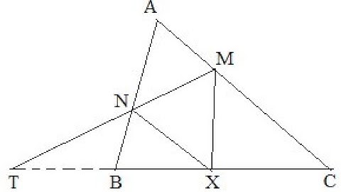 X is any point on side BC  of ▲ABC.XM,XN are || BA,CA. Line MN meets line CB at T. Prove TX² = TB.TC