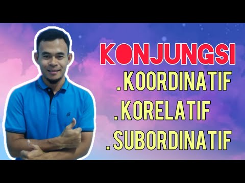 Video: For dalam kalimat sebagai konjungsi koordinatif?