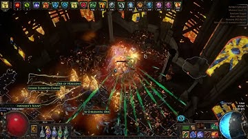 Path of Exile 3.20 EK Ignite Elementalist - WP Defiled Cathedral (my strat)