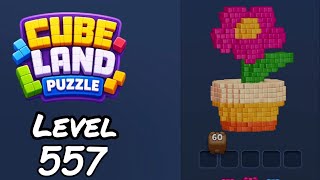 Cube Land Puzzle Level 557 Walkthrough