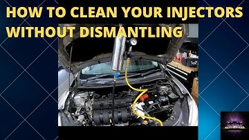 Autool C100 injector cleaner without dismantling or removing it from you car?