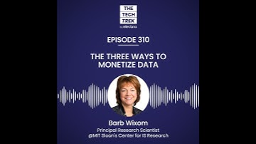 The Three Ways to Monetize Data
