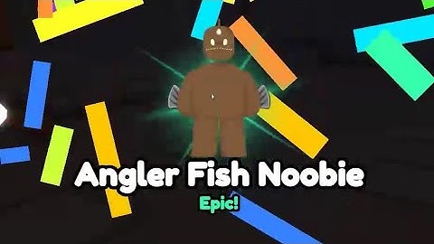 How to Get ANGLER FISH Noobie in FIND THE NOOBIES Roblox
