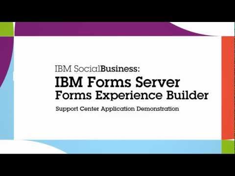 IBM Forms Experience Builder - Customer Support Application