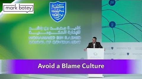 Make your organisation more creative & innovative - 5 - Avoid a Blame Culture