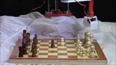 ShopArm Robot Arm Playing Chess