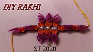Easy Rakhi Making Ideas/ How To Make Rakhi At Home/DIY Rakhi