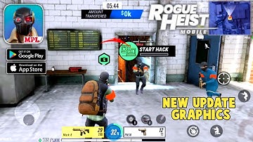 Rogue Heist Mobile Graphics (NEW UPDATE)  - BETA GAMEPLAY (Android/iOS)