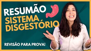 RESUMÃO Sistema Digestório!