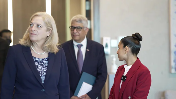 US Ambassador to Kuwait Alina Romanowski visits TR...