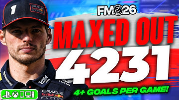 The BEST 4231 FM26 Tactic? | 4+ Goals Per Game! | Best FM26 Tactics