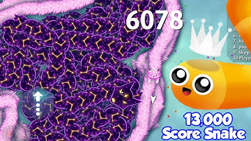 Snake. Io - TRAPPED TOP 01 SNAKE OF THE MAP WITH 13,000 SCORE! - EPIC AND BEST SNAKEIO GAMEPLAY EVER