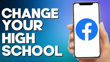 How to Change Your High School on Facebook Mobile App