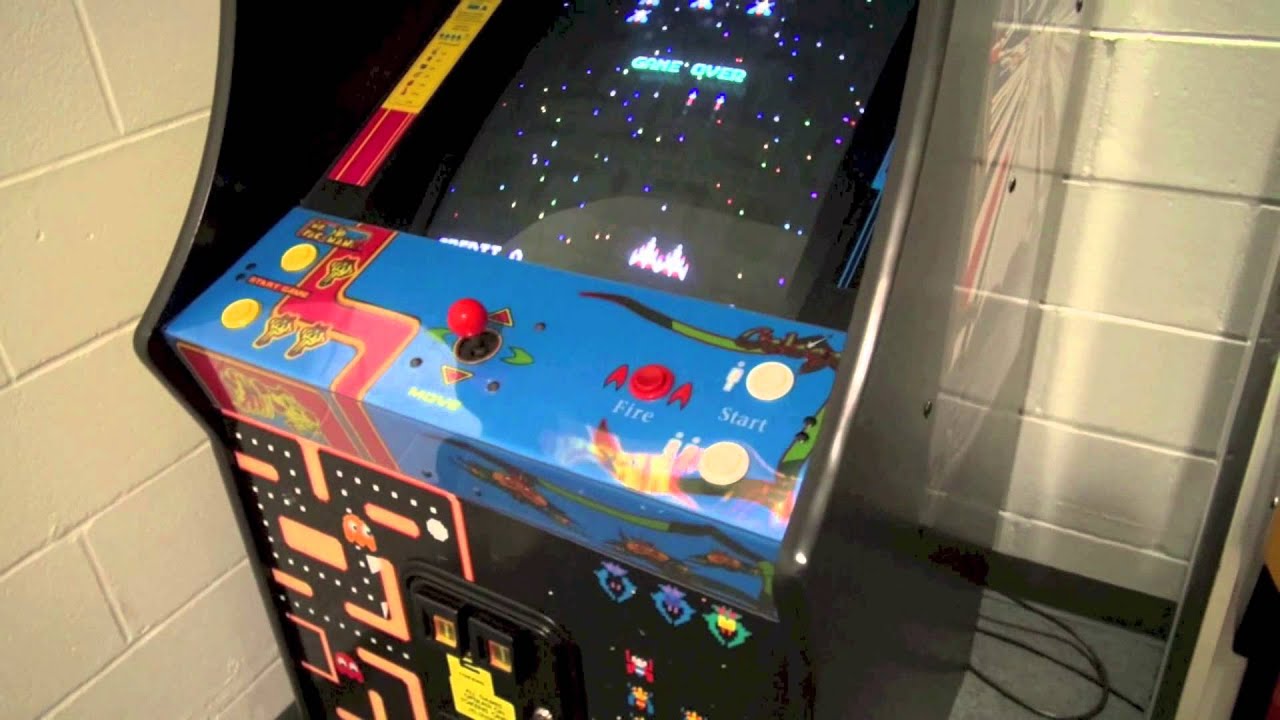 Namco 20 Year Reunion Arcade Cabinet Review Ms Pac Man Galaga