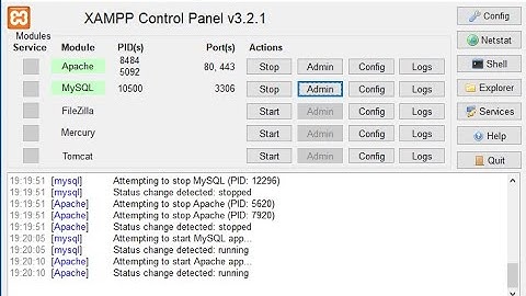 MySQL Database Part-1 (Using XAMPP Server)