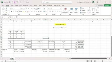 DATA MINING DAN NORMALISASI DATA MENGGUNAKAN APLIKASI MICROSOFT EXCEL