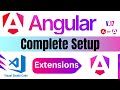 How to Setup Environment and Install Angular with VS Code And Top Useful Extensions in Hindi ✅️