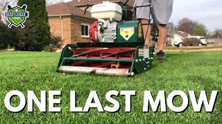 FINAL Mow  Oil changes, Sharp blades & NEW Equipment!