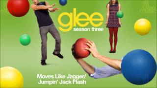 Moves Like Jagger / Jumpin' Jack Flash | Glee [HD FULL STUDIO] chords