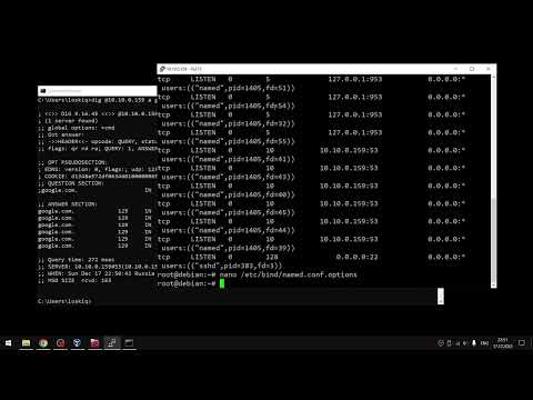 Установка кэширующего рекурсивного DNS-сервера BIND (Named)