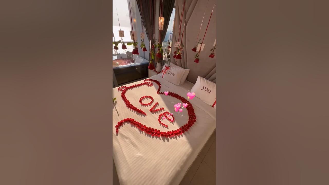 romantic bedroom decorations for wife || AR LOVE - YouTube