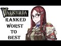Valkyria Chronicles RANKED from WORST to BEST!