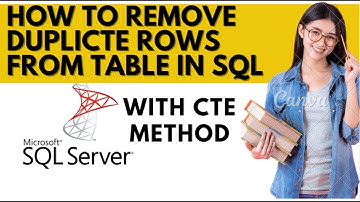 HOW TO REMOVE DUPLICATE ROWS FROM MS SQL TABLE | FREE TIPS