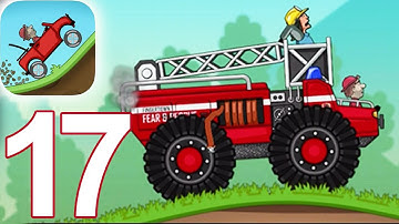 Hill Climb Racing - Part 17 - Fire Truck - Gameplay Walkthrough Video (iOS Android)