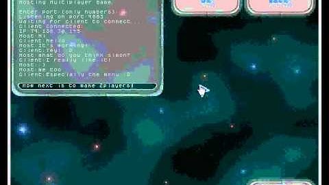 The Forgotten Planet - Chat over Internet