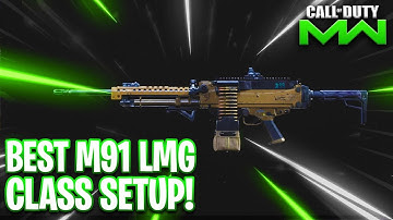 THIS IS THE BEST GUN IN MODERN WARFARE...😱 (BEST M91 CLASS SETUP) - COD MW