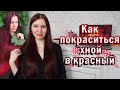 Как покраситься хной в красный