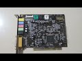 Placa de som antiga sound blaster live