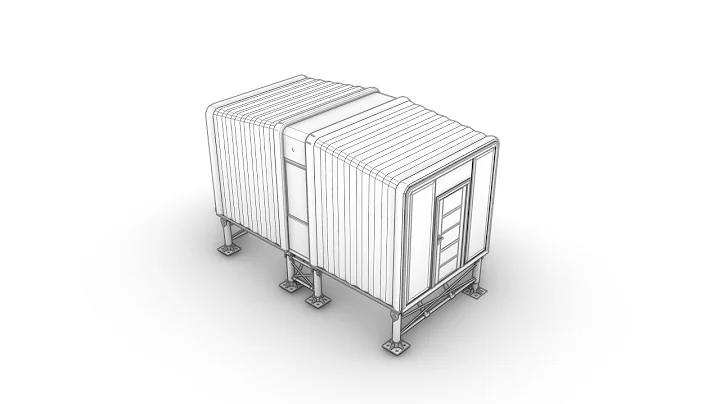 Design Of A Movable Prefabricated Unit