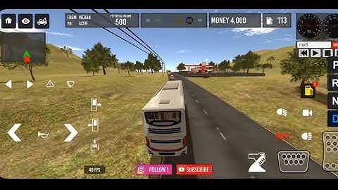 IDBS Bus Drive Simulator Gray Colour On Road Drive!! Android Gameplay 👍