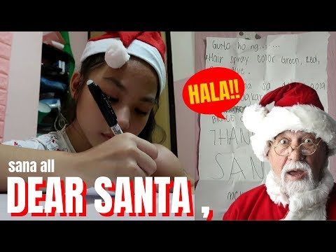 Video: Paano Magpadala Ng Isang Sulat Kay Santa Claus