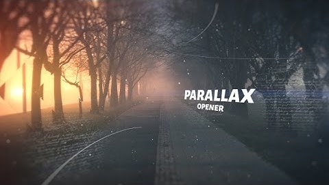 After Effects Template: Parallax Opener