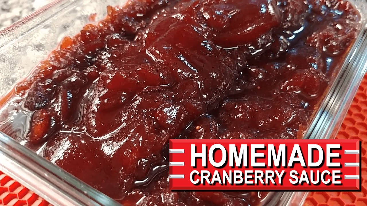 Cranberry Sauce | The 5-minute Instant Pot Homemade Recipe Option!