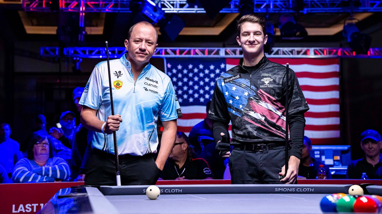 Shane Van Boening vs Joey Tate Round One 2022 US Open Pool Championship 