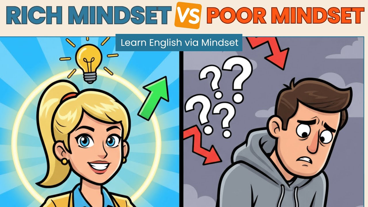 Rich vs Poor Mindset — Change Your Thinking & Improve Your English ...