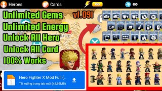 Hero Fighter X v1.091 Mod Full Apk | Unlimited Gems,Unlimited Energy,Unlock All... ||Nvh41yt|| screenshot 5