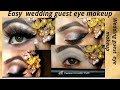 Easy wedding guest eyemakeup tutorial urduhindi by nira yousuf